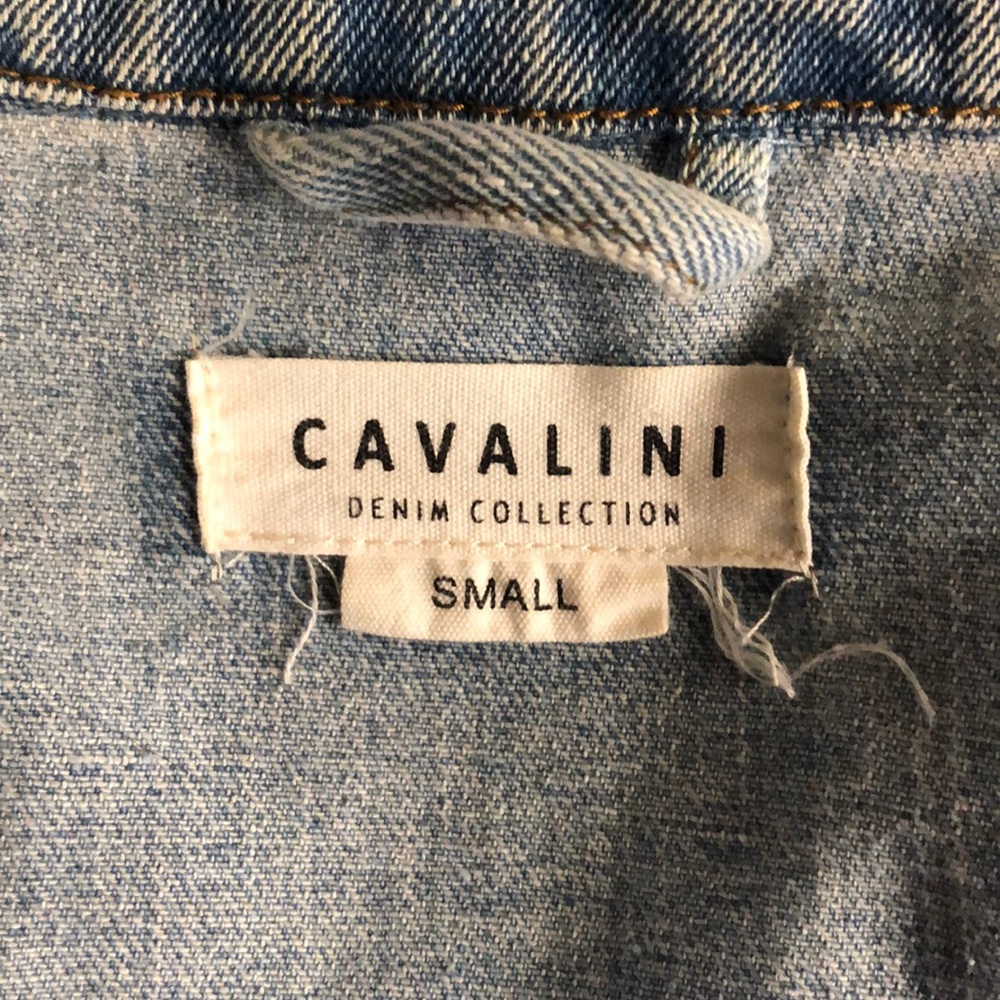 Cavalini jean jacket - Picture 5 of 6